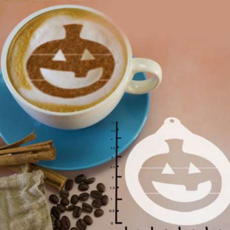 Halloween - Jack O' Lantern 263-040 Latte Art Stencil
