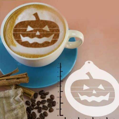 Halloween - Jack O' Lantern 263-041 Coffee Stencil