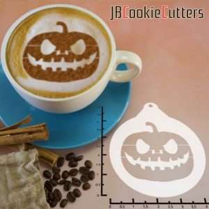 Halloween - Jack O' Lantern 263-043 Latte Art Stencil