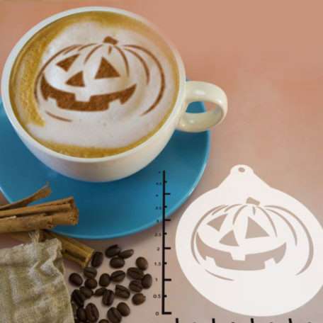 Halloween - Jack O' Lantern 263-044 Latte Art Stencil