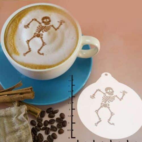 Halloween - Skeleton 263-046 Latte Art Stencil