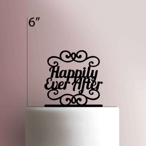 Happily Ever After 225-450 Cake Topper