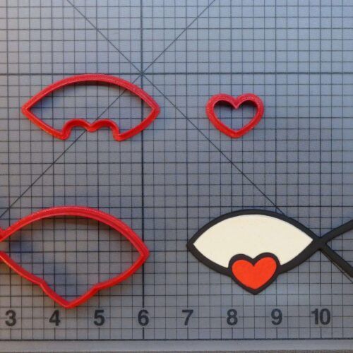 Jesus Fish 266-A238 Cookie Cutter Set