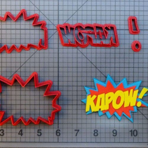 Kapow 266-A229 Cookie Cutter Set