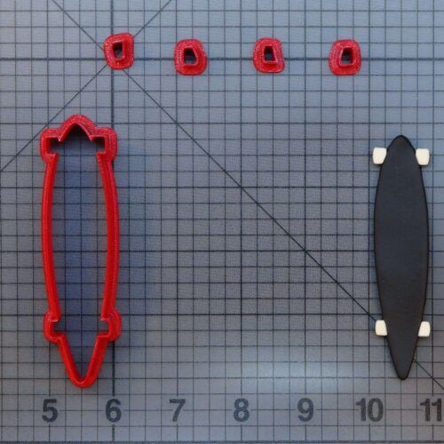 Long Board 266-A269 Cookie Cutter Set