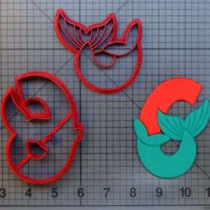 Mermaid Number - Six 266-A348 Cookie Cutter Set