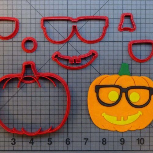 Nerd Pumpkin 266-A310 Cookie Cutter Set