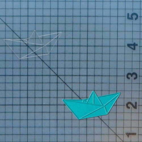 Origami Boat 227-316 Cookie Cutter and Stamp
