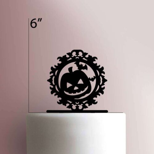 Halloween - Jack O' Lantern with Bats 225-446 Cake Topper