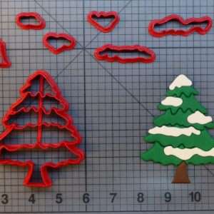 Snowy Tree 266-A313 Cookie Cutter Set