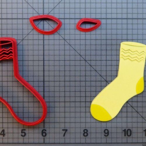 Sock 266-A234 Cookie Cutter Set