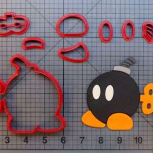 Super Mario - Bob-omb 266-A132 Cookie Cutter Set