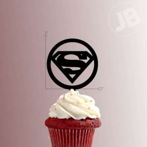 Superman 228-012 Cupcake Topper Set