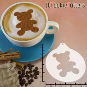 Teddy Bear 263-015 Latte Art Stencil