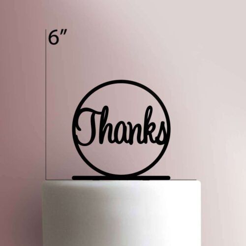 Thanks 225-465 Cake Topper