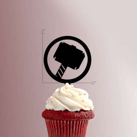 Thor 228-007 Cupcake Topper Set