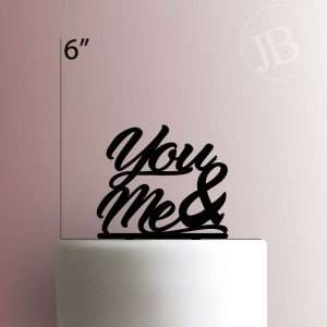 You and Me 225-451 Cake Topper