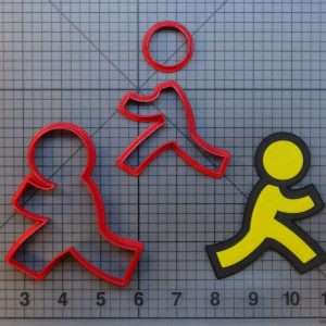 AOL Logo 266-A412 Cookie Cutter Set