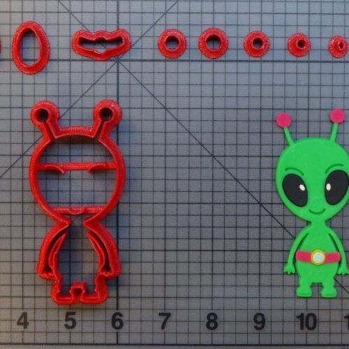 Alien 266-A440 Cookie Cutter Set