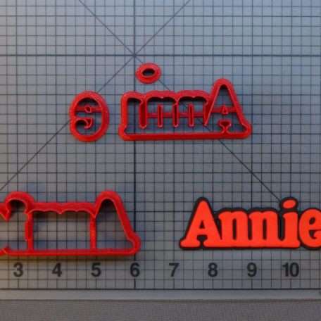 Annie Logo 266-A420 Cookie Cutter Set