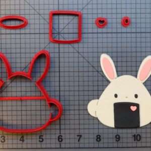 Bunny Rice Ball 266-A439 Cookie Cutter Set