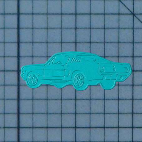 Classic Car 227-433 Cookie Cutter and Stamp