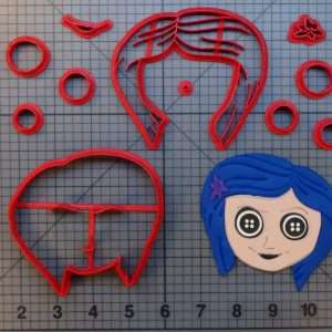 Coraline 266-A435 Cookie Cutter Set