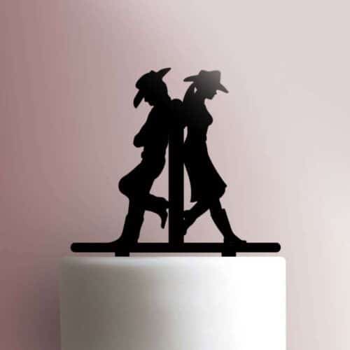 Cowboy and Cowgirl 225-521 Cake Topper