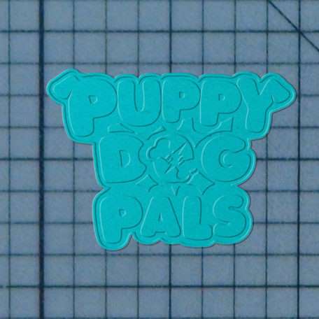 Disney - Puppy Dog Pals Logo 227- 491 Cookie Cutter and Stamp