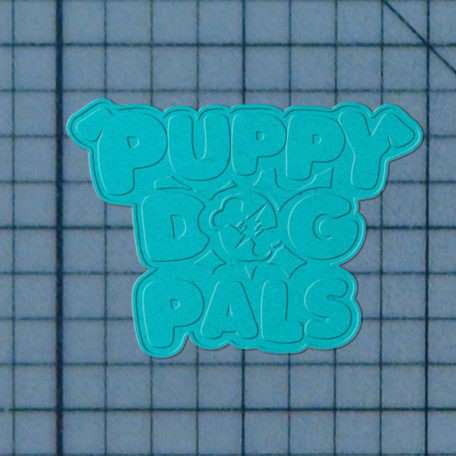 Disney - Puppy Dog Pals Logo 227- 491 Cookie Cutter and Stamp