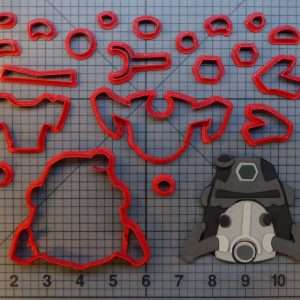 Fallout - Power Armor Helmet 266-A180 Cookie Cutter Set