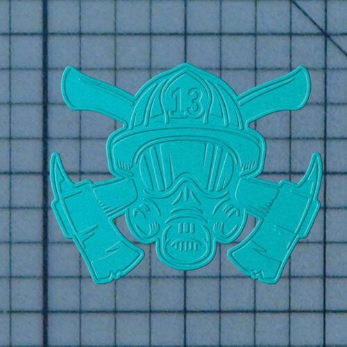Firefighter 227-428 Cookie Cutter and Stamp