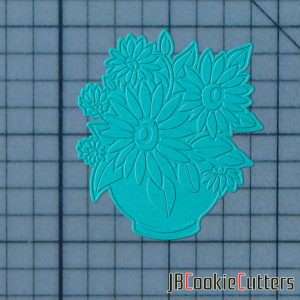 Flower Pot 227-481 Cookie Cutter and Stamp