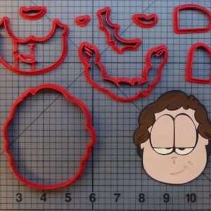 Garfield - Jon Arbuckle 266-A467 Cookie Cutter Set