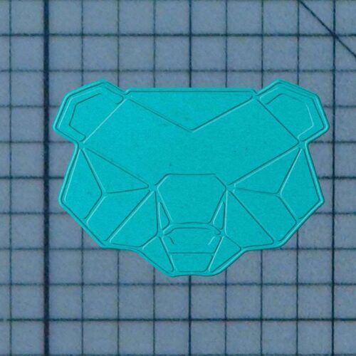 Geometric Bear 227-359 Cookie Cutter and Stamp