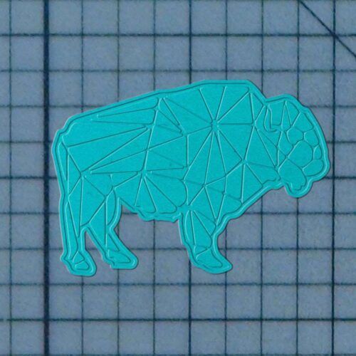 Geometric Buffalo 227-326 Cookie Cutter and Stamp