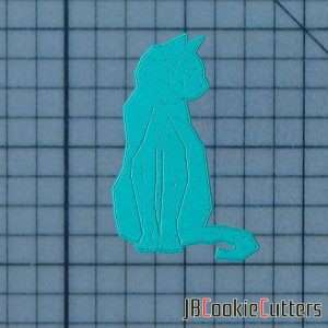 Geometric Cat 227-346 Cookie Cutter and Stamp