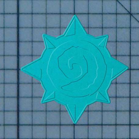 Hearthstone Logo 227-489 Cookie Cutter and Stamp