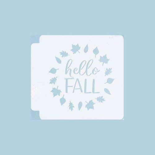 Hello Fall 783-A292 Stencil