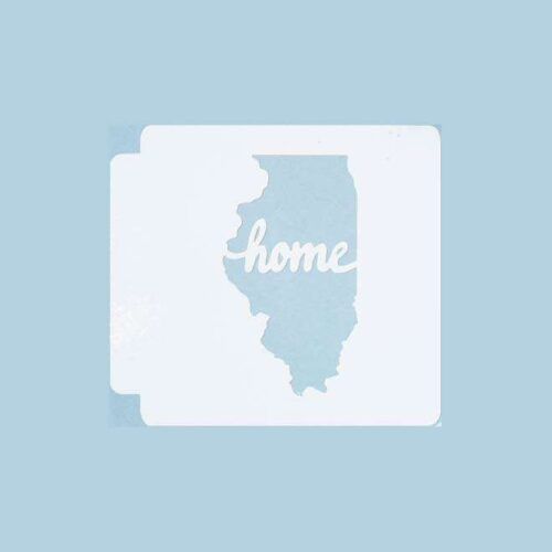 Illinois Home State 783-A395 Stencil