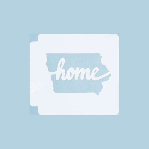 Iowa Home State 783-A397 Stencil