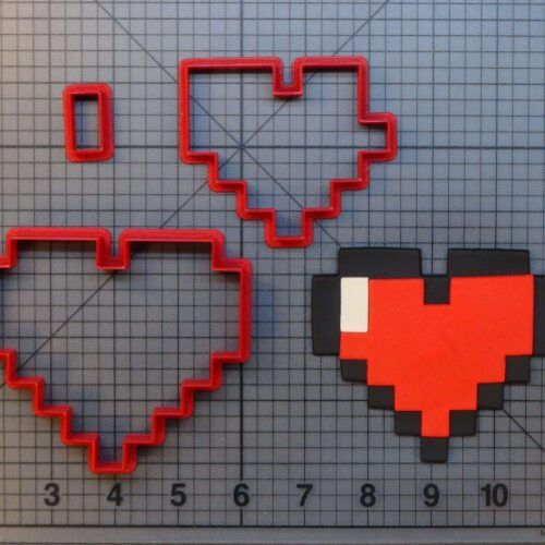 Legend of Zelda - Heart 266-A477 Cookie Cutter Set
