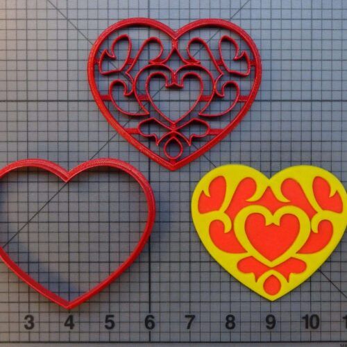 Legend of Zelda - Heart Container 266-A475 Cookie Cutter Set