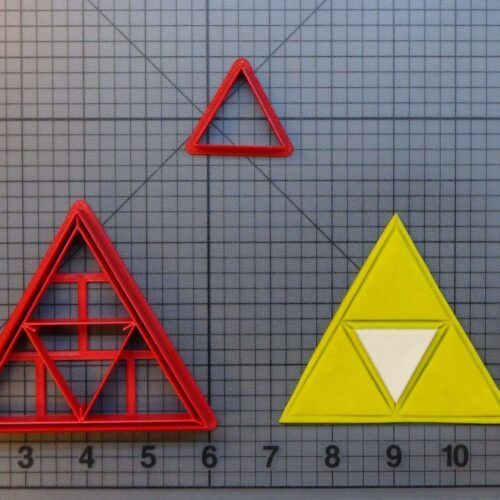 Legend of Zelda - Triforce 266-A473 Cookie Cutter Set