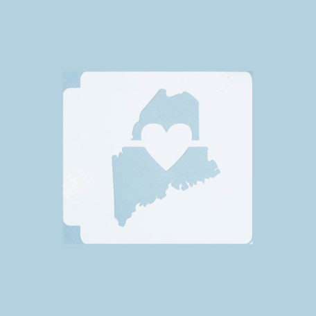 Maine State Love 783-A338 Stencil