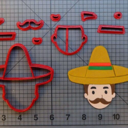 Mariachi 266-A373 Cookie Cutter Set