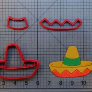 Mariachi Hat 266-A375 Cookie Cutter Set