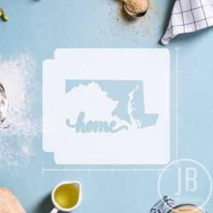 Maryland Home State 783-A401 Stencil