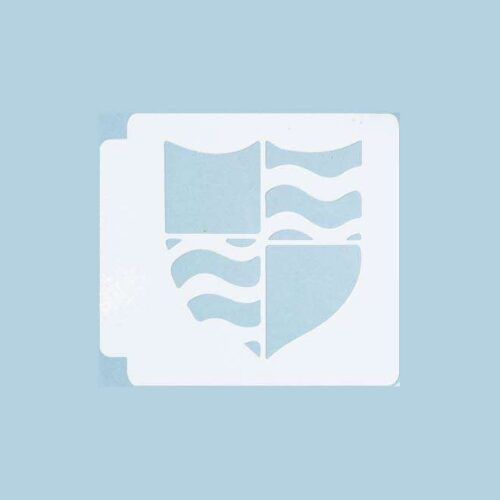 Medieval Shield 783-A008 Stencil