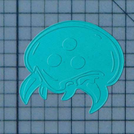 Metroid Prime - Metroid 227-511 Cookie Cutter and Stamp
